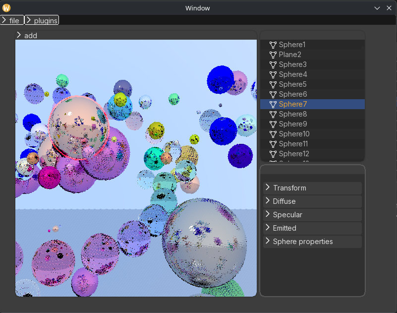 MiniBlender screenshot